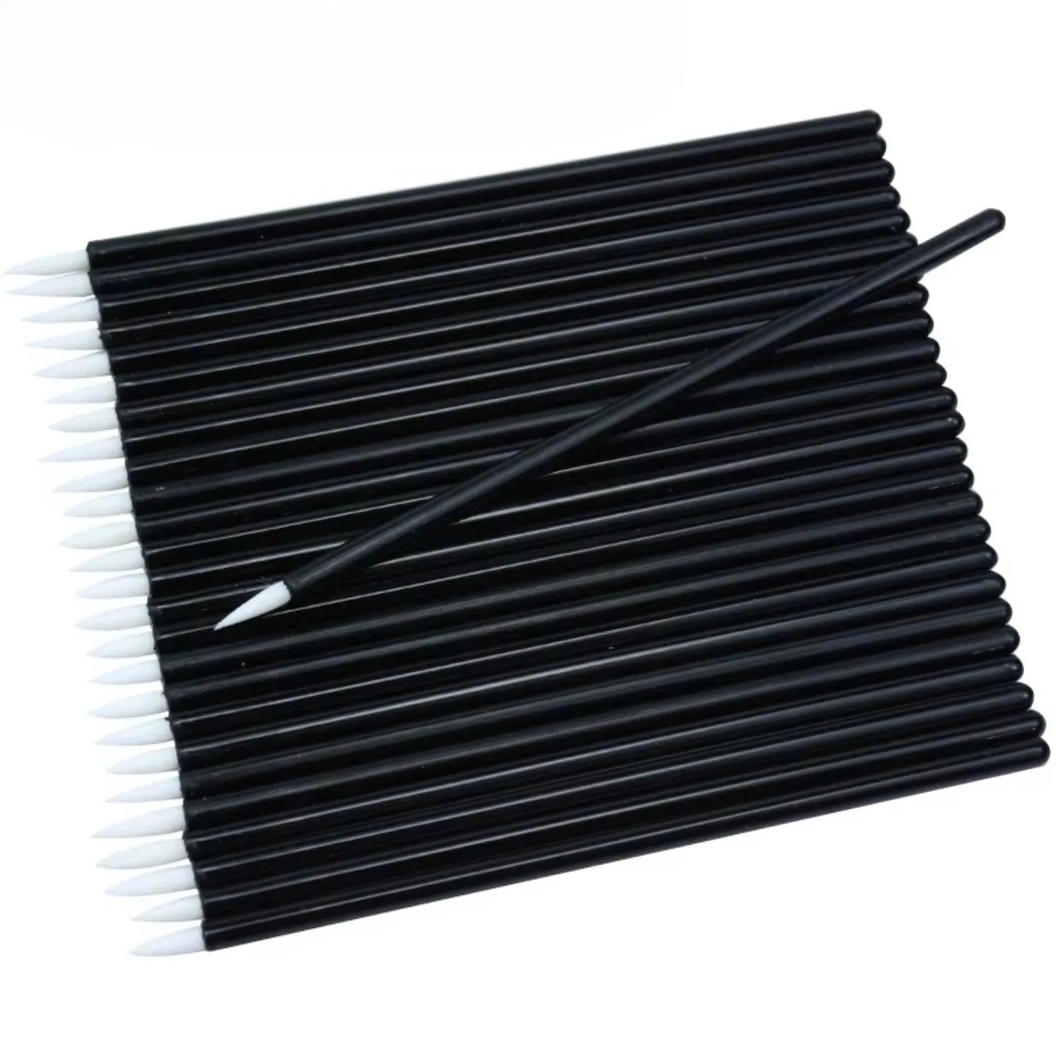 50pcs/lot Reusable Gel Liner Nail Art Brushes Painting Pen Disposable  Eyeliner Beauty Eyeline Makup Tools