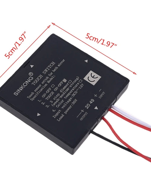 Load image into Gallery viewer, 5-12V Smart Swich Bathroom Mirror Switch Touch Sensor Switch For Led Light Mirror Headlight For Smart Home Bathroom Light Switch
