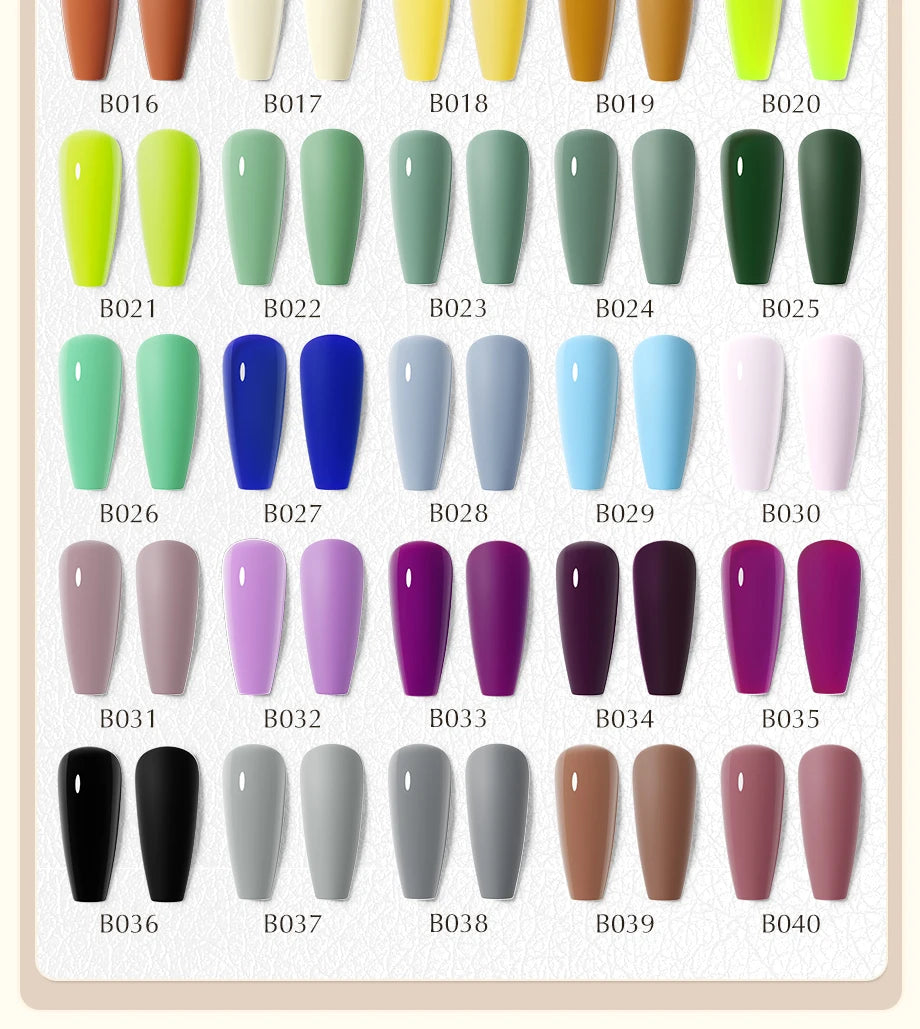 ROSALIND Bright Gel Nail Polish Mini 5ml Gel Polish Colorful Need UV Nail Lamp Semi-Permanent Base Top Gel Varnishes
