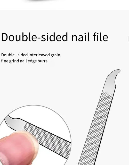 Load image into Gallery viewer, Nail Scissors Set Household High End Mens And Womens Special Nail Clippers Manicure Beauty Tools 6 Piece Portable Household
