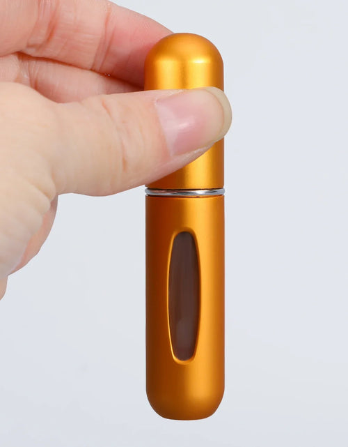 Load image into Gallery viewer, 5pcs 5ml Mini Refillable Perfume Atomizer Aluminum Perfume Bottle Portable Perfume Spray Bottle Travel Parfume Mini Bottle
