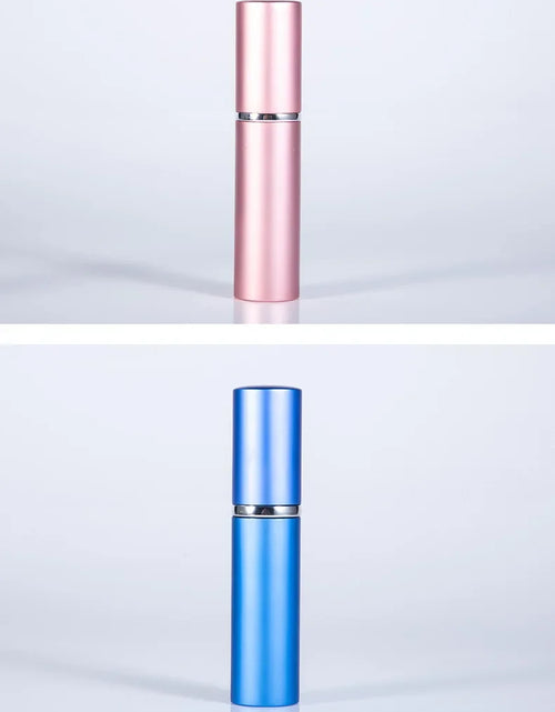 Load image into Gallery viewer, 5ml Portable Refillable Perfume Bottle With Atomizer Empty  Aluminum Parfume Case Container Spray Bottle Travel
