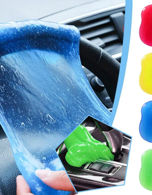Load image into Gallery viewer, 4-colours Car Cleaning Gel Reusable Keyboard Cleaner Vent Cleaner Slime Dust Dirt Removal Multiuse Air Gel Automobile Tool D3B4
