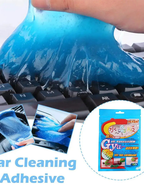 Load image into Gallery viewer, 4-colours Car Cleaning Gel Reusable Keyboard Cleaner Vent Cleaner Slime Dust Dirt Removal Multiuse Air Gel Automobile Tool D3B4

