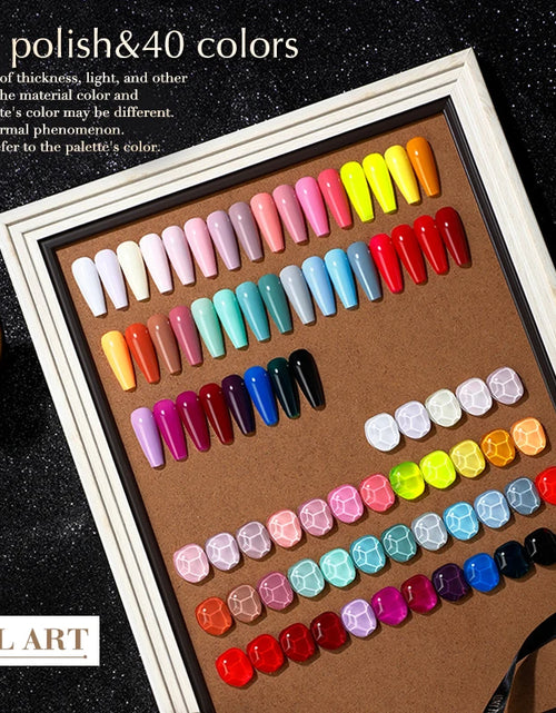 Load image into Gallery viewer, ROSALIND Bright Gel Nail Polish Mini 5ml Gel Polish Colorful Need UV Nail Lamp Semi-Permanent Base Top Gel Varnishes

