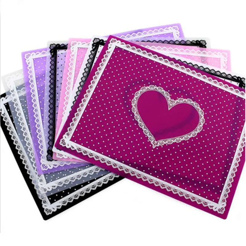 Nail Silicone Pillow with Lace Cushion Pillow Hand Holder Salon Nail Art Desk Mat Hand Pillow Cushion Photo Background Nail Tool