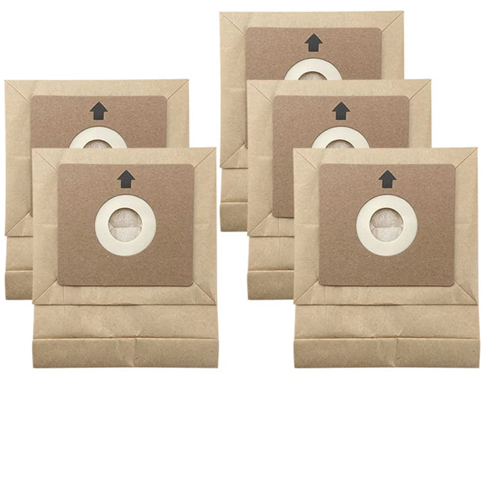 5pcs Universal Vacuum Cleaner Paper Bag Dust Collecting Bag Premium Replacement Board Household Appliances Accessories Trash Bag