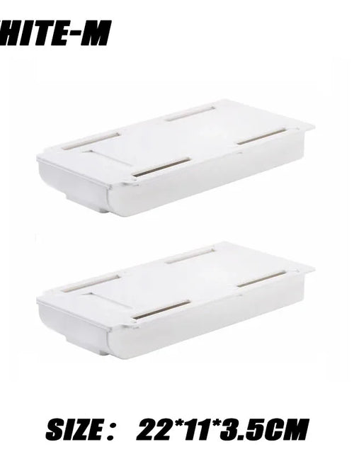 Load image into Gallery viewer, Hidden Drawer Organizer Self-Adhesive Desktop Small Drawer Cabinet Under Table Hidden Drawer Office Home Storage Tools
