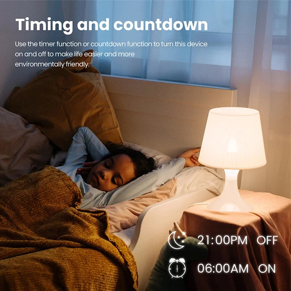 Tuya Wifi/Bluetooth Smart Bulb E27 RGB Alexa Led Lamp Smart Light Bulbs AC 85-265V Smart Lamps For Google Assistant Smart Life