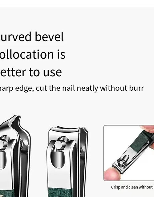 Load image into Gallery viewer, Nail Scissors Set Household High End Mens And Womens Special Nail Clippers Manicure Beauty Tools 6 Piece Portable Household
