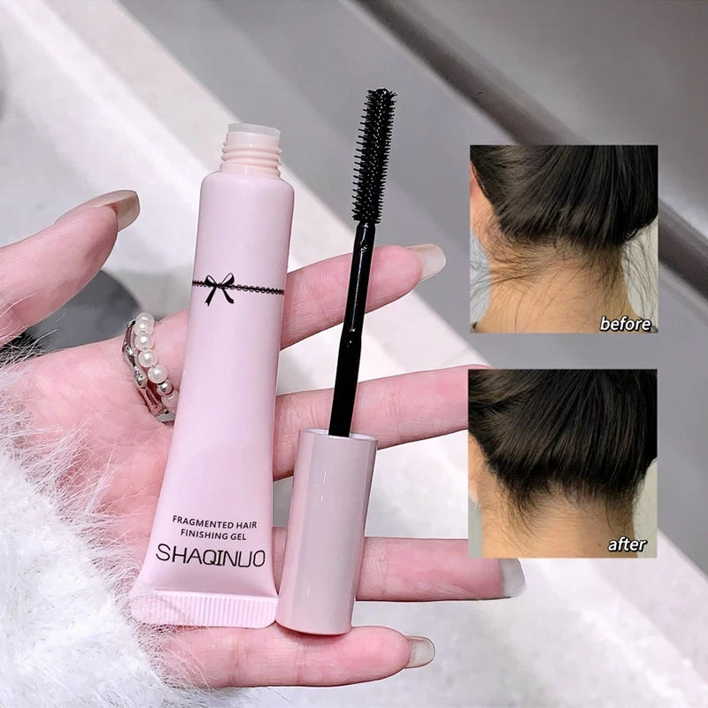 1PC Hair Wax Stick Styling Gel For Smooth Out Frizzy Hair Transparent Non-greasy Finishing Gel Styling Hair Mess Fixed Gel