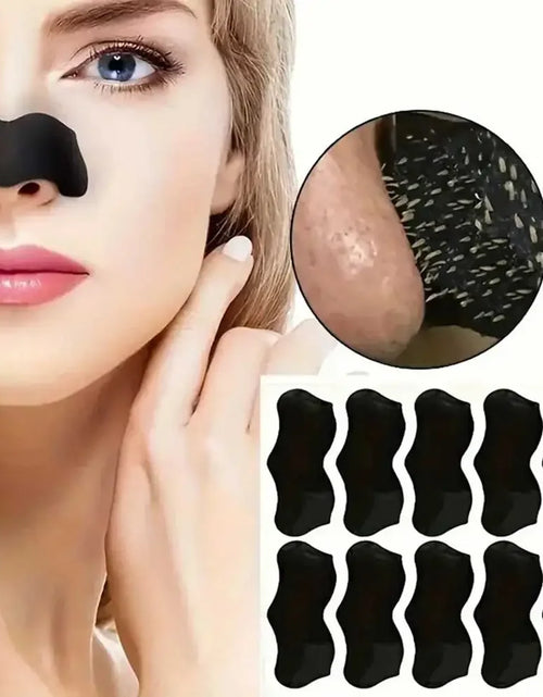 Load image into Gallery viewer, 10Pcs Nose Blackhead Remover Mask Deep Cleaning Shrink Pore Acne Treatment Mask Nose Blackhead Remover Mask Health Care
