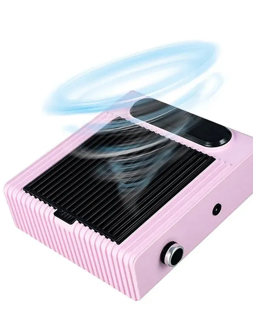 Load image into Gallery viewer, 80W Powerful Nail Dust Collector For Manicure Nail Vacuum Cleaner With Fitter Nail Dust Fan Manicure Salon Equipment
