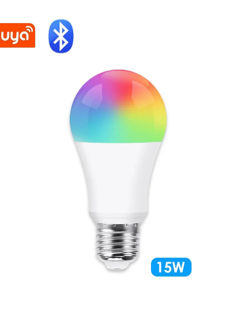 Load image into Gallery viewer, Tuya Wifi/Bluetooth Smart Bulb E27 RGB Alexa Led Lamp Smart Light Bulbs AC 85-265V Smart Lamps For Google Assistant Smart Life
