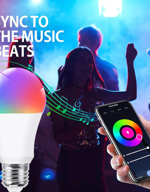 Load image into Gallery viewer, Tuya Wifi/Bluetooth Smart Bulb E27 RGB Alexa Led Lamp Smart Light Bulbs AC 85-265V Smart Lamps For Google Assistant Smart Life
