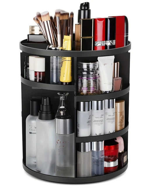 Load image into Gallery viewer, 360° Rotating Makeup Organizer, Spinning Bathroom Organizer Countertop, organizer for cosmetics,Cosmetic Holder Shelf,(Clear)
