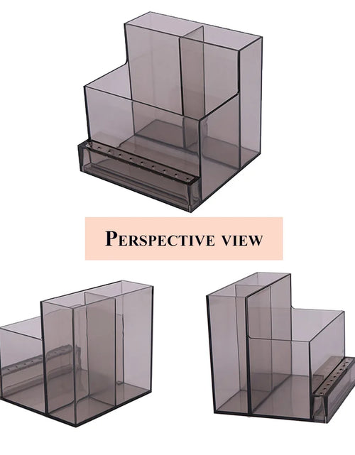 Load image into Gallery viewer, Nail Drill Bits Holder Display Clear Nail Display Box Transparent Makeup Storage Organizer Nail Manicure Tools
