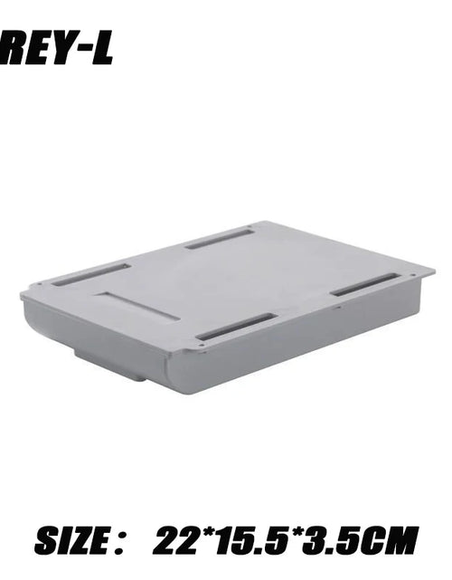 Load image into Gallery viewer, Hidden Drawer Organizer Self-Adhesive Desktop Small Drawer Cabinet Under Table Hidden Drawer Office Home Storage Tools
