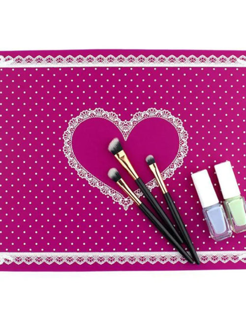 Load image into Gallery viewer, Nail Silicone Pillow with Lace Cushion Pillow Hand Holder Salon Nail Art Desk Mat Hand Pillow Cushion Photo Background Nail Tool
