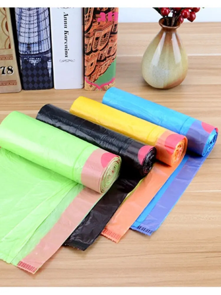 Drawstring Garbage Bag Thickened Garbage Disposal Bag Smart Trash Can Kitchen Toilet Garbage Storage Bag Weighing 10kg