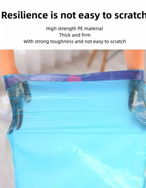 Load image into Gallery viewer, Drawstring Garbage Bag Thickened Garbage Disposal Bag Smart Trash Can Kitchen Toilet Garbage Storage Bag Weighing 10kg
