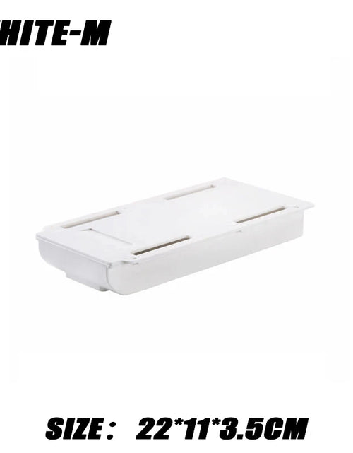 Load image into Gallery viewer, Hidden Drawer Organizer Self-Adhesive Desktop Small Drawer Cabinet Under Table Hidden Drawer Office Home Storage Tools
