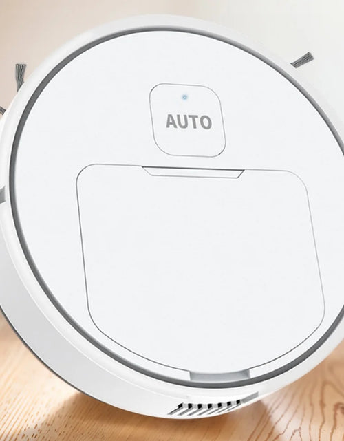 Load image into Gallery viewer, 3-in-1 Robot Vacuum Cleaner USB Rechargeable 1000Pa Suction Robotic Vacuum and Mop Combo for Home Floor Washing Carpet Pet Hair
