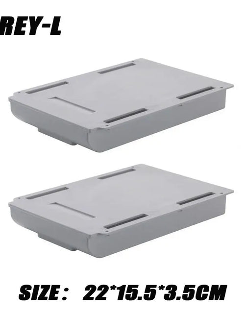Load image into Gallery viewer, Hidden Drawer Organizer Self-Adhesive Desktop Small Drawer Cabinet Under Table Hidden Drawer Office Home Storage Tools
