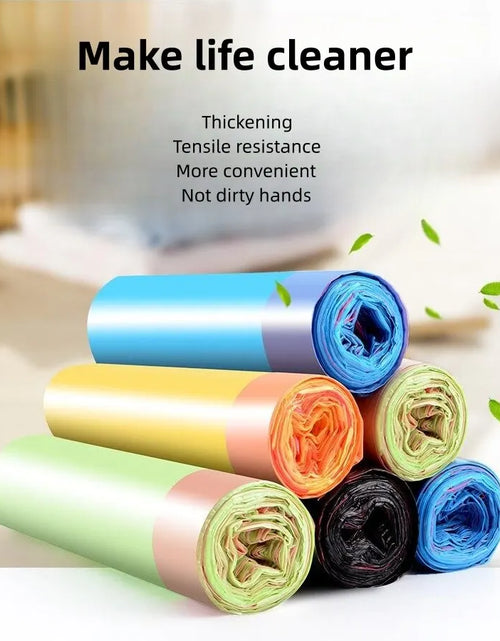 Load image into Gallery viewer, Drawstring Garbage Bag Thickened Garbage Disposal Bag Smart Trash Can Kitchen Toilet Garbage Storage Bag Weighing 10kg
