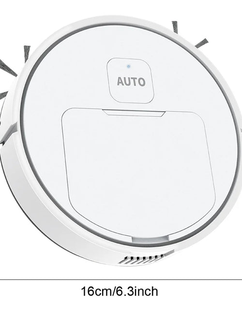 Load image into Gallery viewer, 3-in-1 Robot Vacuum Cleaner USB Rechargeable 1000Pa Suction Robotic Vacuum and Mop Combo for Home Floor Washing Carpet Pet Hair
