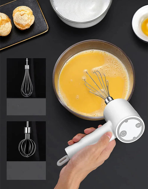 Load image into Gallery viewer, 4In1 Electric Vegetable Cutter Set Handheld Wireless Electric Garlic Masher Food Chopper Meat Grinder Machine Food Peel Slice
