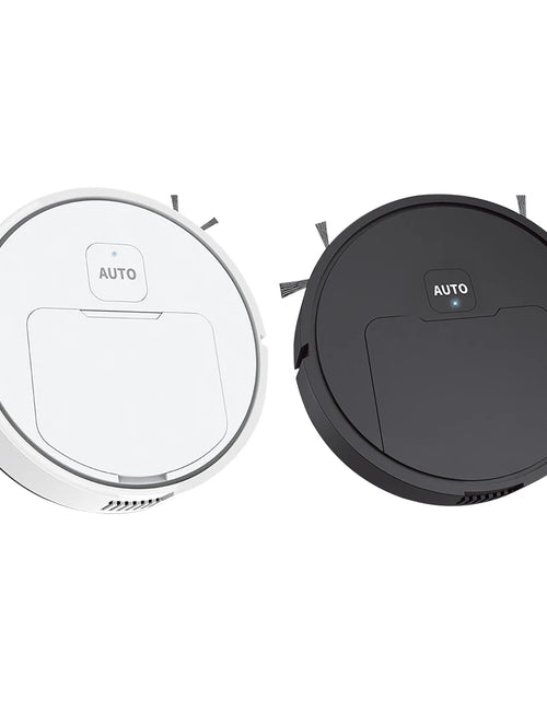 Load image into Gallery viewer, 3-in-1 Robot Vacuum Cleaner USB Rechargeable 1000Pa Suction Robotic Vacuum and Mop Combo for Home Floor Washing Carpet Pet Hair
