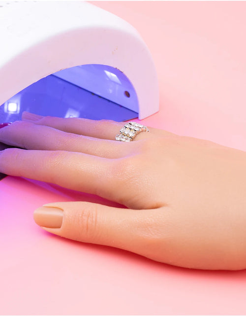 Load image into Gallery viewer, Nail Training Practice Hand For Acrylic Nails Silicone Fake Hands To Nail Practice Hand Model Filming Props Veikmv
