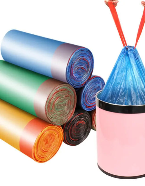 Load image into Gallery viewer, Drawstring Garbage Bag Thickened Garbage Disposal Bag Smart Trash Can Kitchen Toilet Garbage Storage Bag Weighing 10kg
