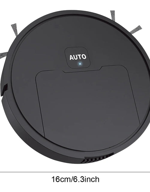 Load image into Gallery viewer, 3-in-1 Robot Vacuum Cleaner USB Rechargeable 1000Pa Suction Robotic Vacuum and Mop Combo for Home Floor Washing Carpet Pet Hair
