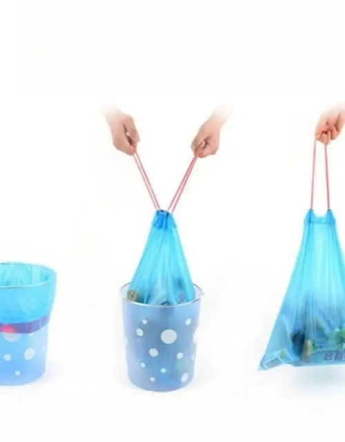 Load image into Gallery viewer, Drawstring Garbage Bag Thickened Garbage Disposal Bag Smart Trash Can Kitchen Toilet Garbage Storage Bag Weighing 10kg
