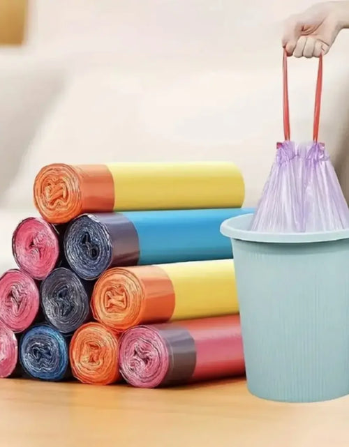 Load image into Gallery viewer, Drawstring Garbage Bag Thickened Garbage Disposal Bag Smart Trash Can Kitchen Toilet Garbage Storage Bag Weighing 10kg
