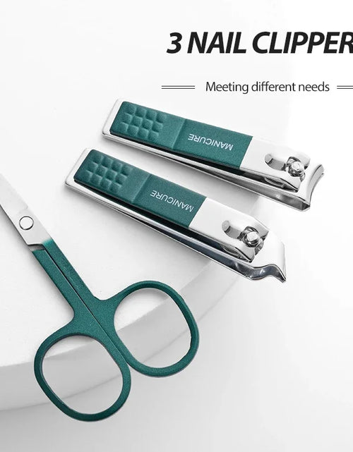 Load image into Gallery viewer, Nail Scissors Set Household High End Mens And Womens Special Nail Clippers Manicure Beauty Tools 6 Piece Portable Household
