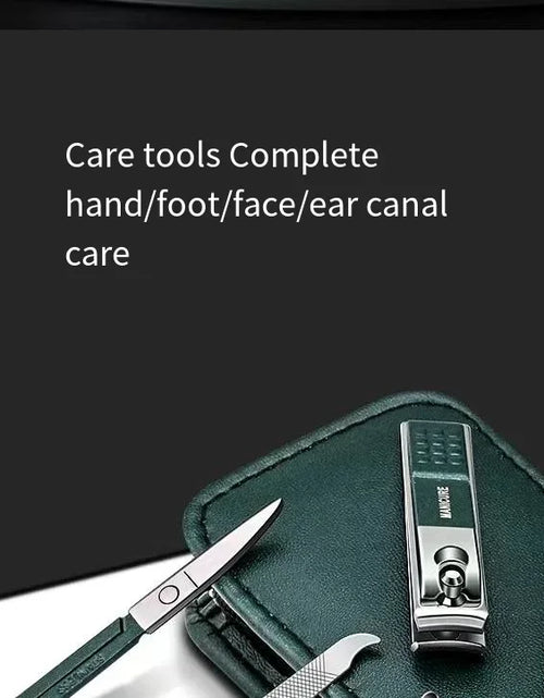 Load image into Gallery viewer, Nail Scissors Set Household High End Mens And Womens Special Nail Clippers Manicure Beauty Tools 6 Piece Portable Household
