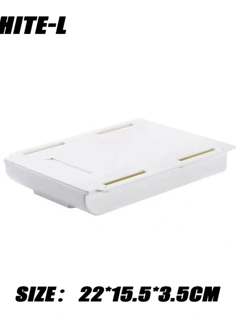 Load image into Gallery viewer, Hidden Drawer Organizer Self-Adhesive Desktop Small Drawer Cabinet Under Table Hidden Drawer Office Home Storage Tools
