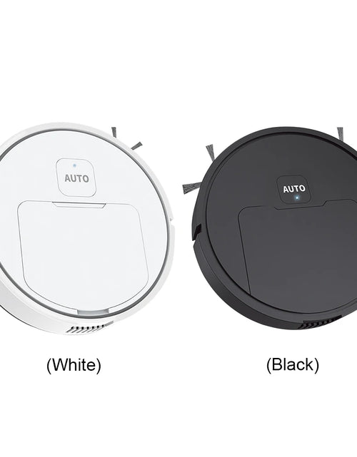 Load image into Gallery viewer, 3-in-1 Robot Vacuum Cleaner USB Rechargeable 1000Pa Suction Robotic Vacuum and Mop Combo for Home Floor Washing Carpet Pet Hair
